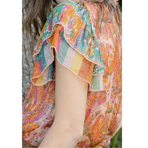 Miss June Paris Jill Top  2 piece NWT Free size 6-12 - Picture 5 of 13